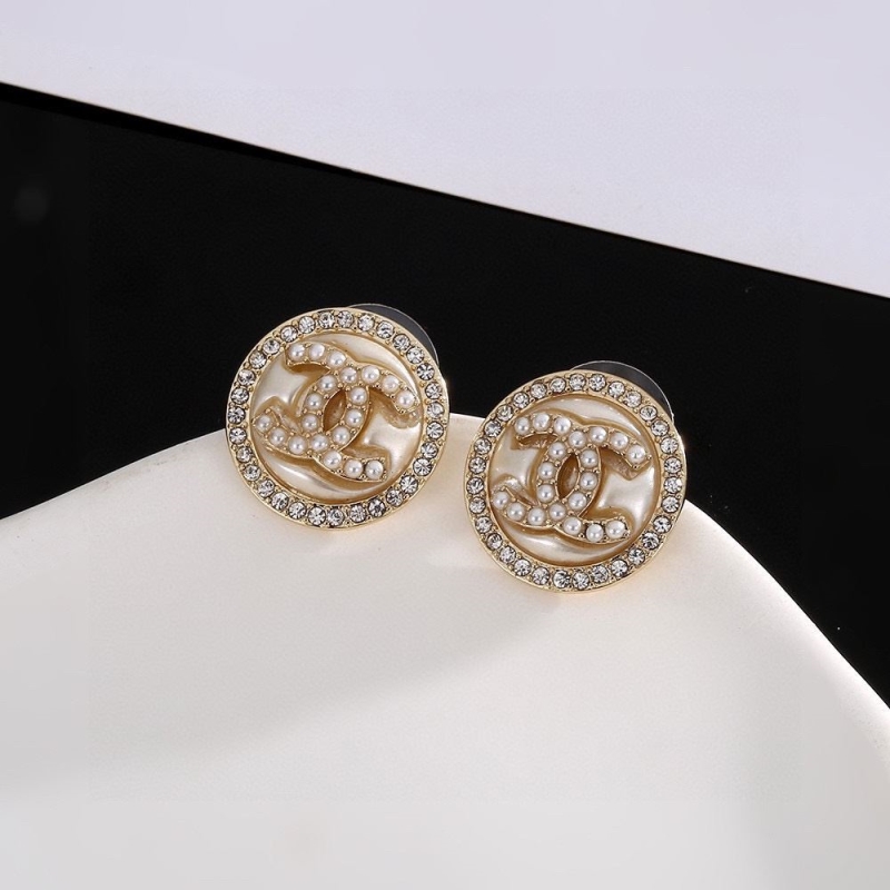 Ch*el earrings